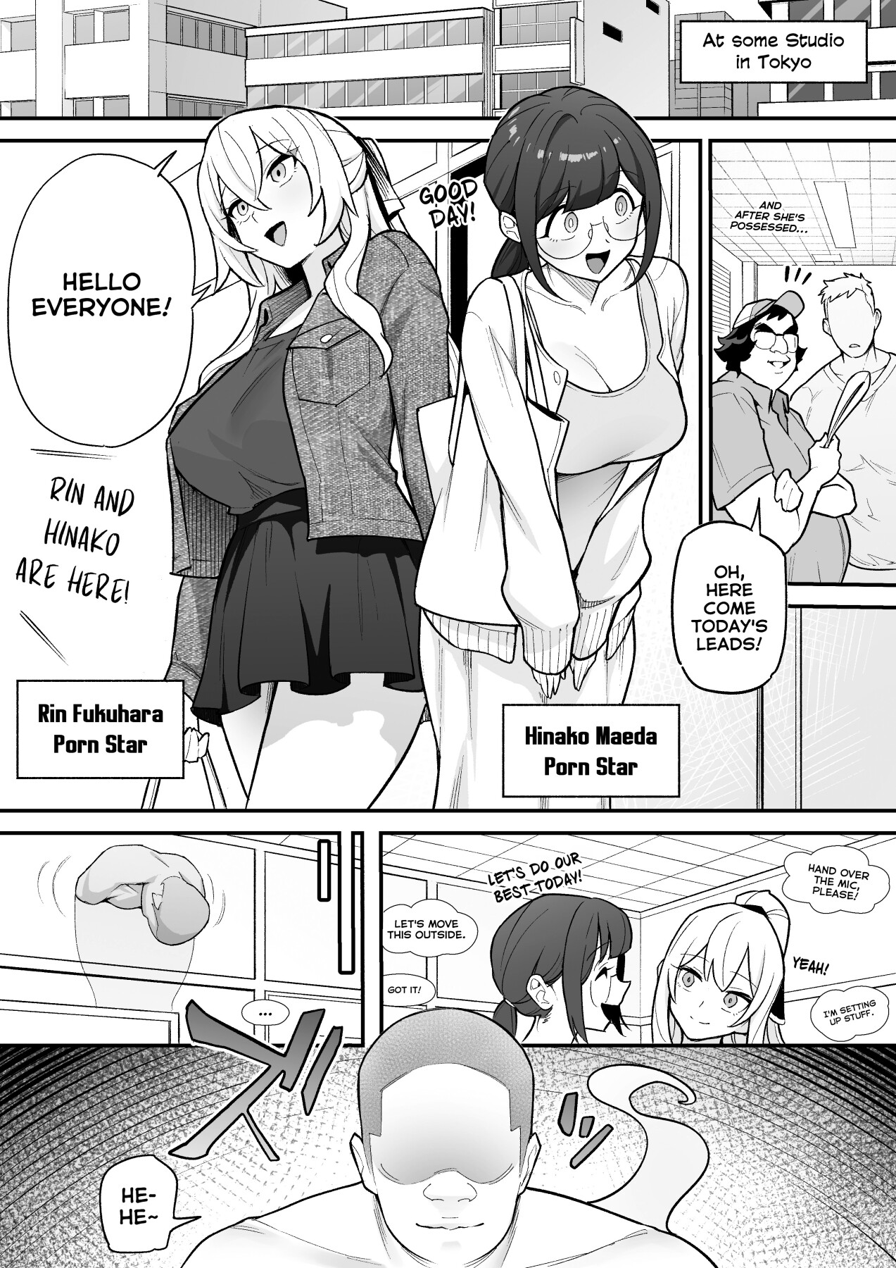 Hentai Manga Comic-Possession Porn ~A Story About Using Porn Actresses' Bodies as You Please~-Read-2